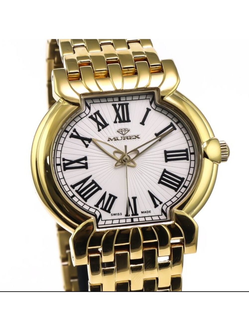 Murex Swiss Watch 43mm PVD Gold Stainless Steel 3ATM RSL852-GG-1